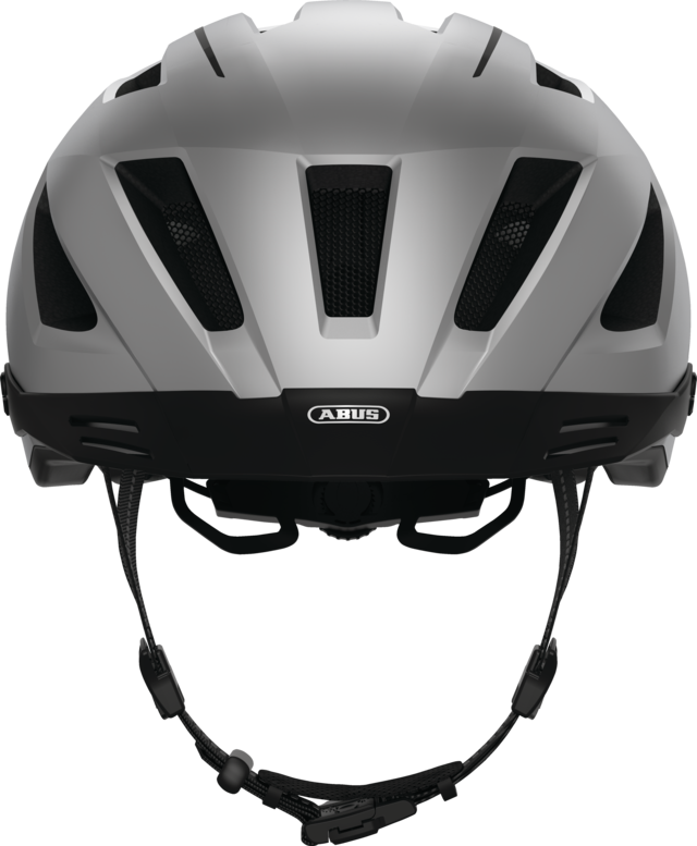 ABUS Urban Bike Helmet – Pedelec 2.0 (silver edition) Size M